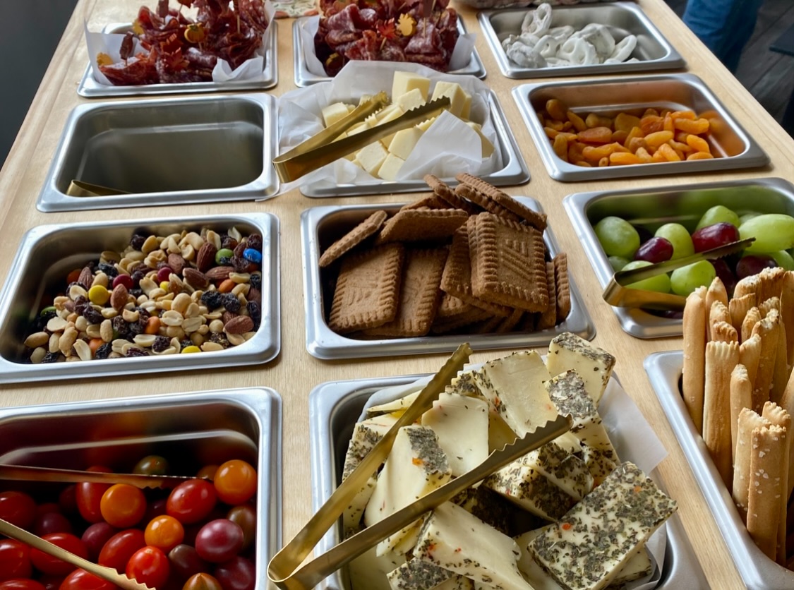 A selection of charcuterie